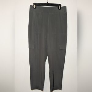Simply Vera Vera Wang Charcoal Gray Cargo Pants Lightweight Women's Size M